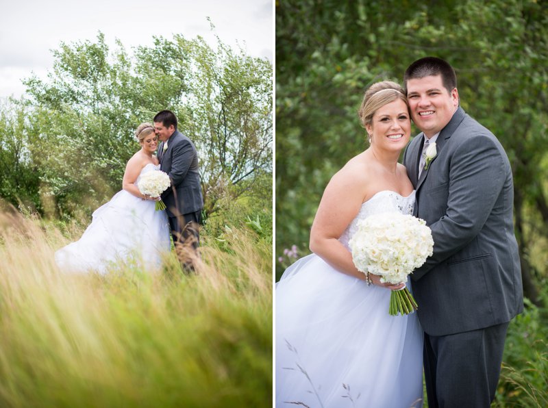 Rustic Wedding Day Portraits at Glendarin Hills Country Club in Angola, IN 