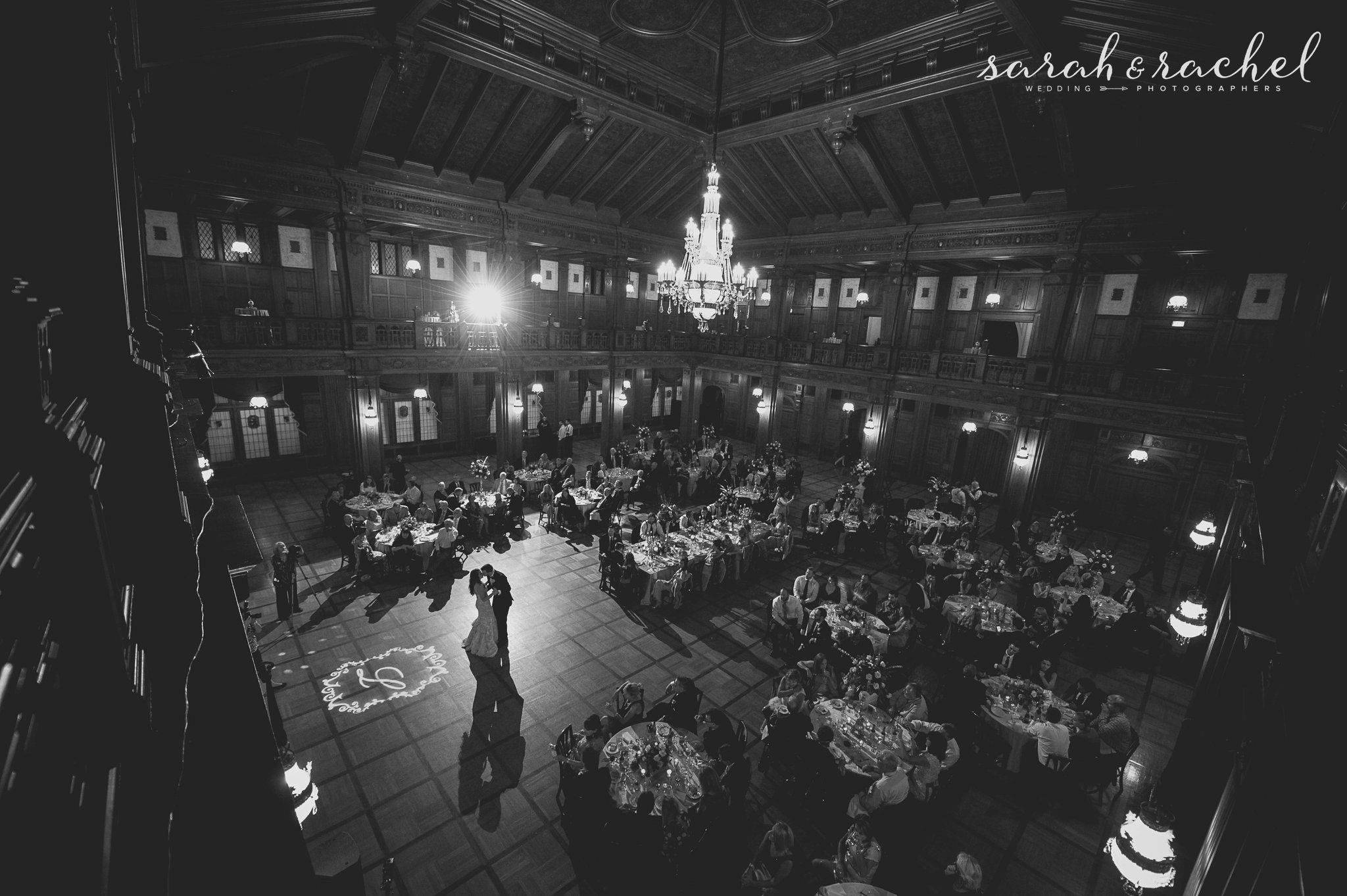 Scottish Rite Cathedral | Gold wedding details | Classy gold wedding