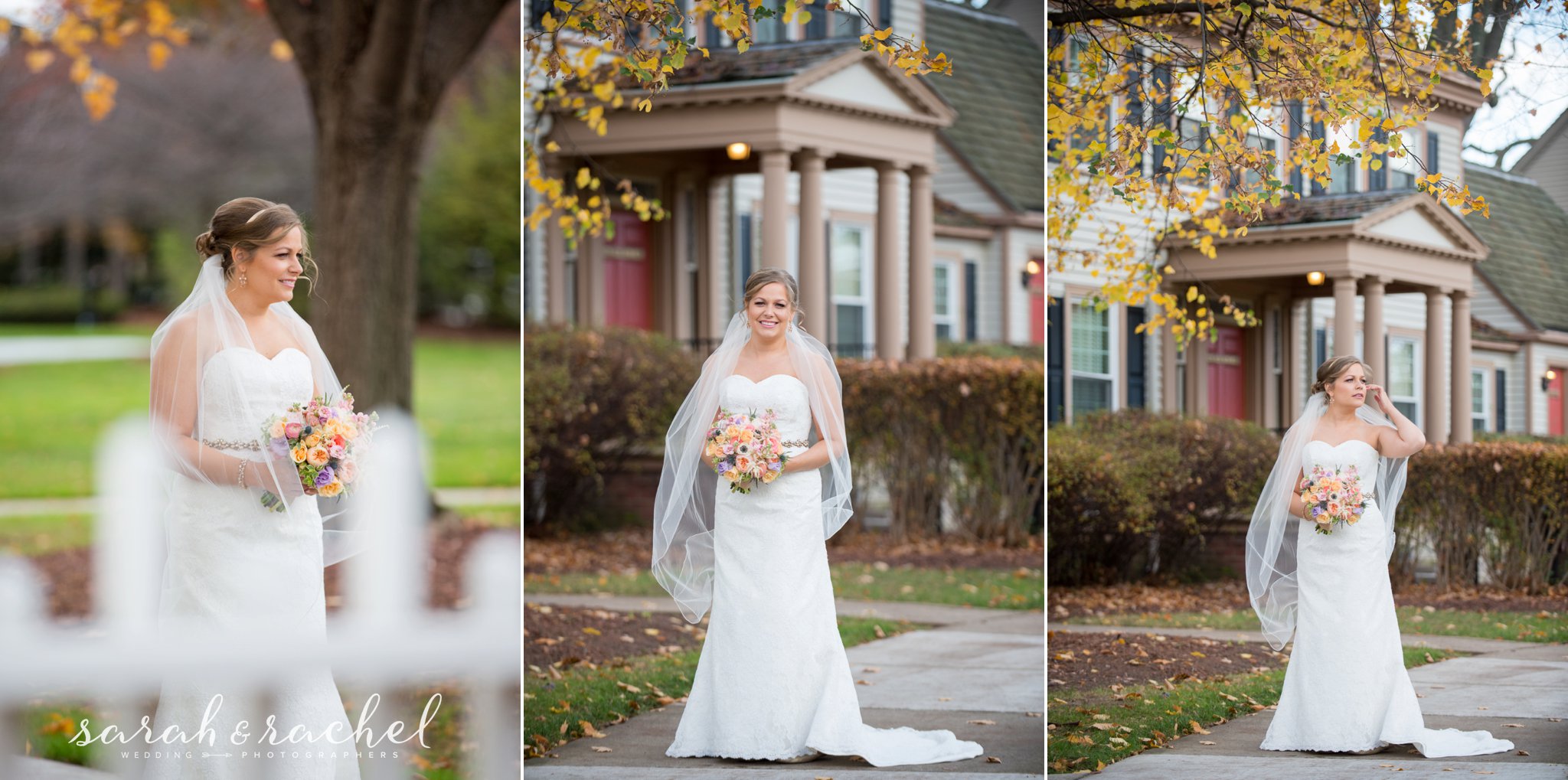 Bridal Portraits | Dearborn Inn Wedding | Detroit Michigan | Sarah and Rachel Wedding Photographers