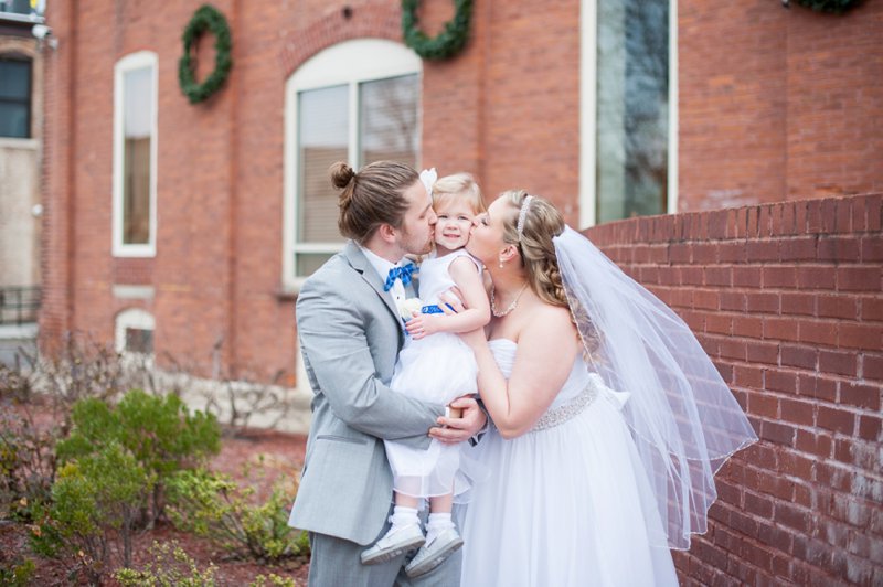 Daughter on wedding day | Sarah and Rachel Wedding Photographers | Indianapolis Wedding Photographers