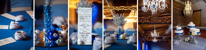 Milltop wedding Noblesville | bridal party | Royal blue details | Sarah and Rachel Wedding Photographers | Indianapolis Wedding Photographers