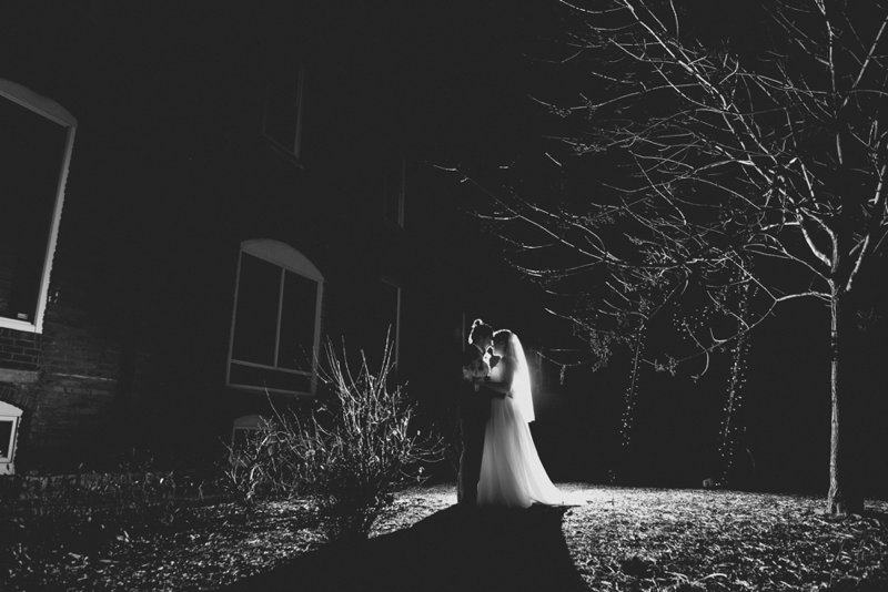 Milltop wedding Noblesville | night photography | Sarah and Rachel Wedding Photographers | Indianapolis Wedding Photographers