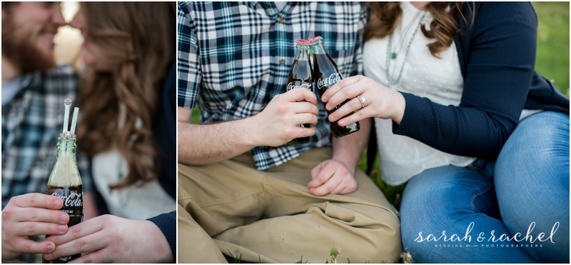 Indianapolis Engagement Session | Fort Harrison State Park | Coca Cola