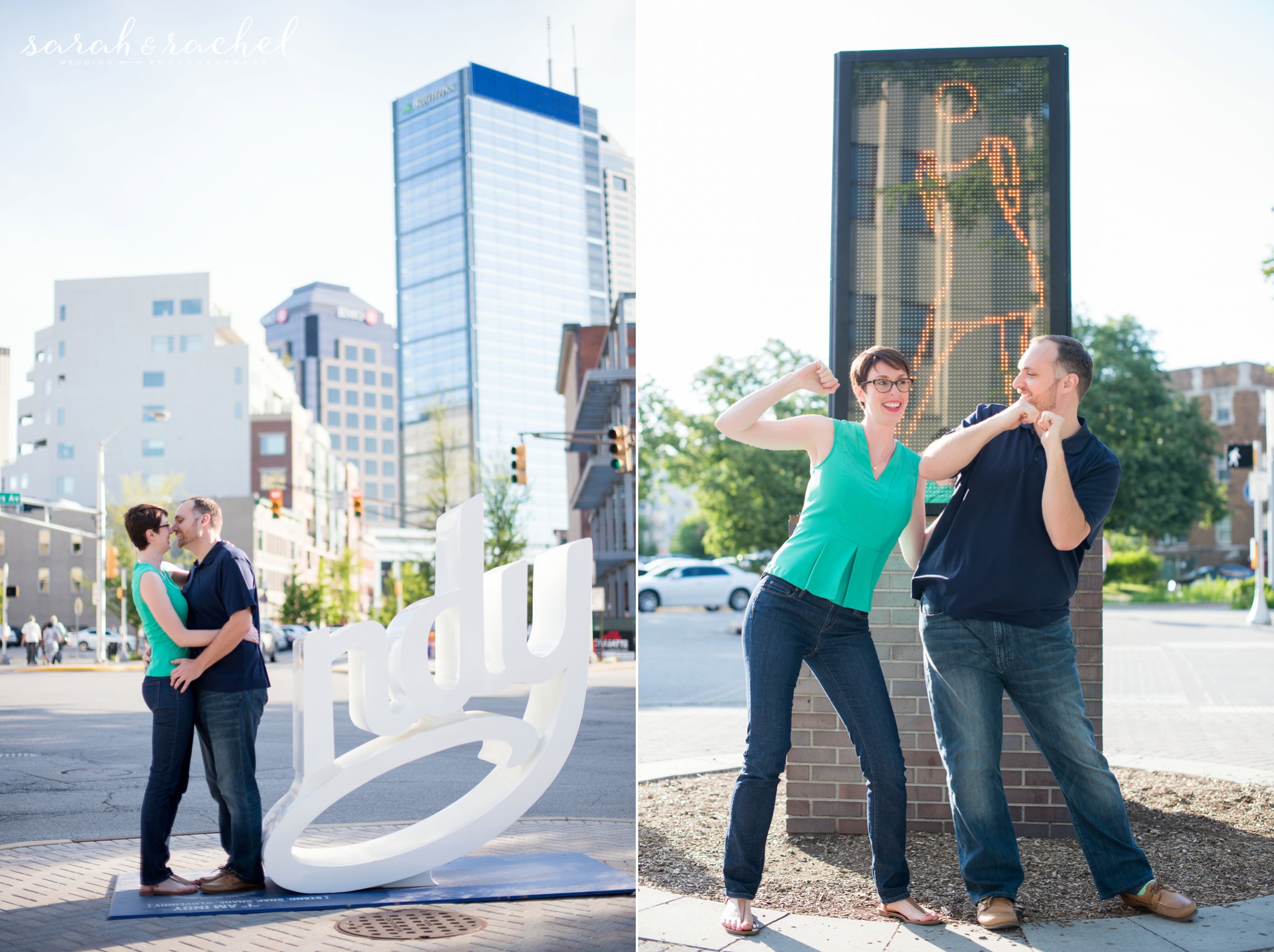 Adam + Elsie | Indianapolis Museum of Art Engagement Session | Indianapolis, IN | Sarah and Rachel Wedding Photographers | Bur Burger Bar | chocolate milkshake 