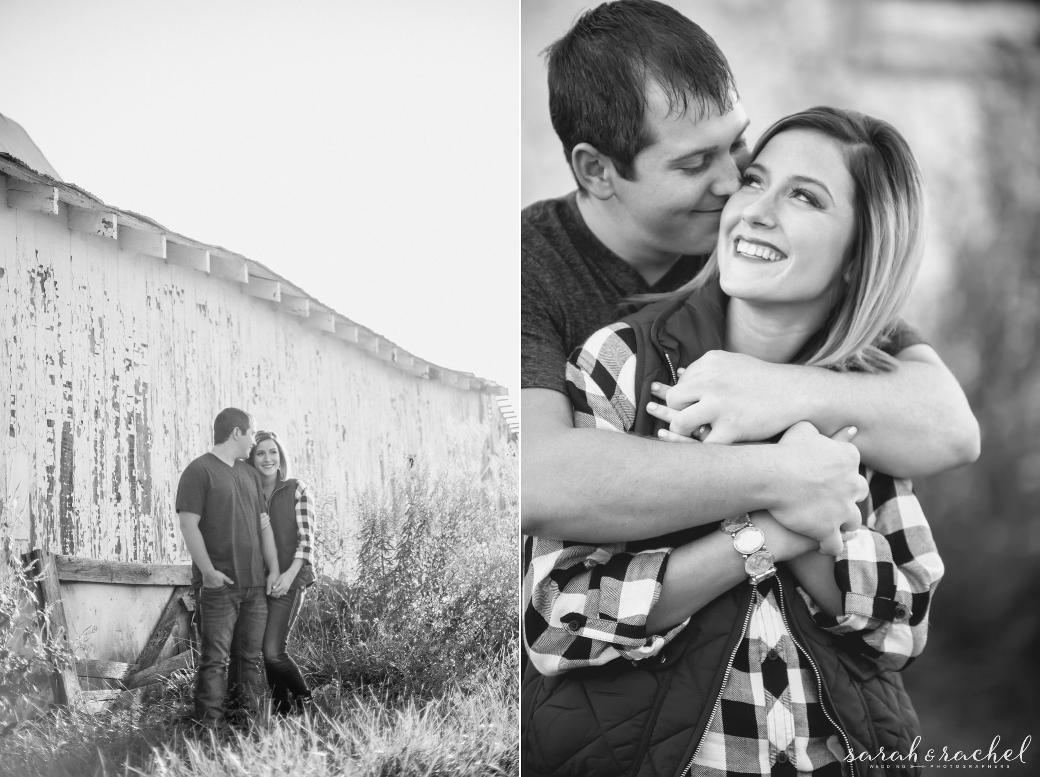 Indiana Barn Engagement Session | Sarah and rachel wedding photographers | Indiana wedding photographers