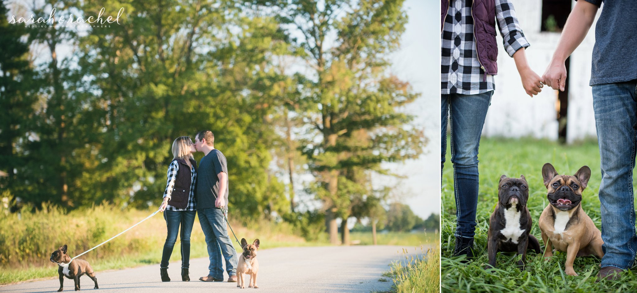 Indiana Barn Engagement Session | Sarah and rachel wedding photographers | Indiana wedding photographers