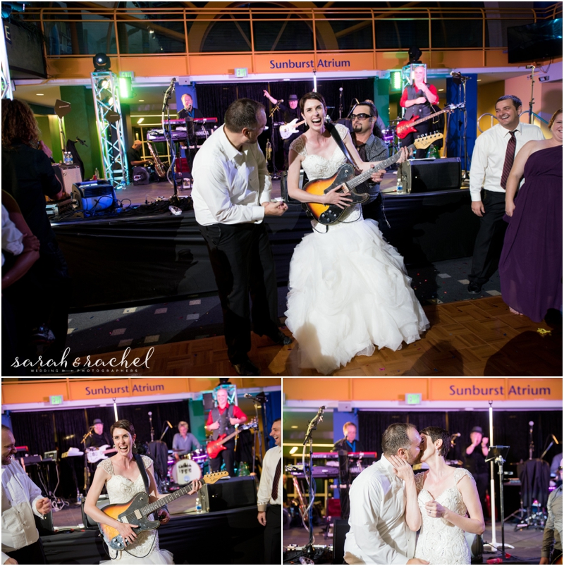 Elsie and Adam | Indianapolis Children's Museum Wedding | Sarah & Rachel Wedding Photographers | The Louisville Crashers