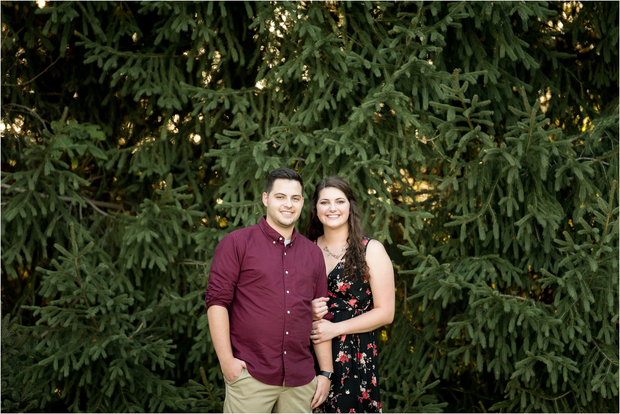 Fort Wayne Engagement Session | Sarah and Rachel Wedding Photographers | Salomon Farms 