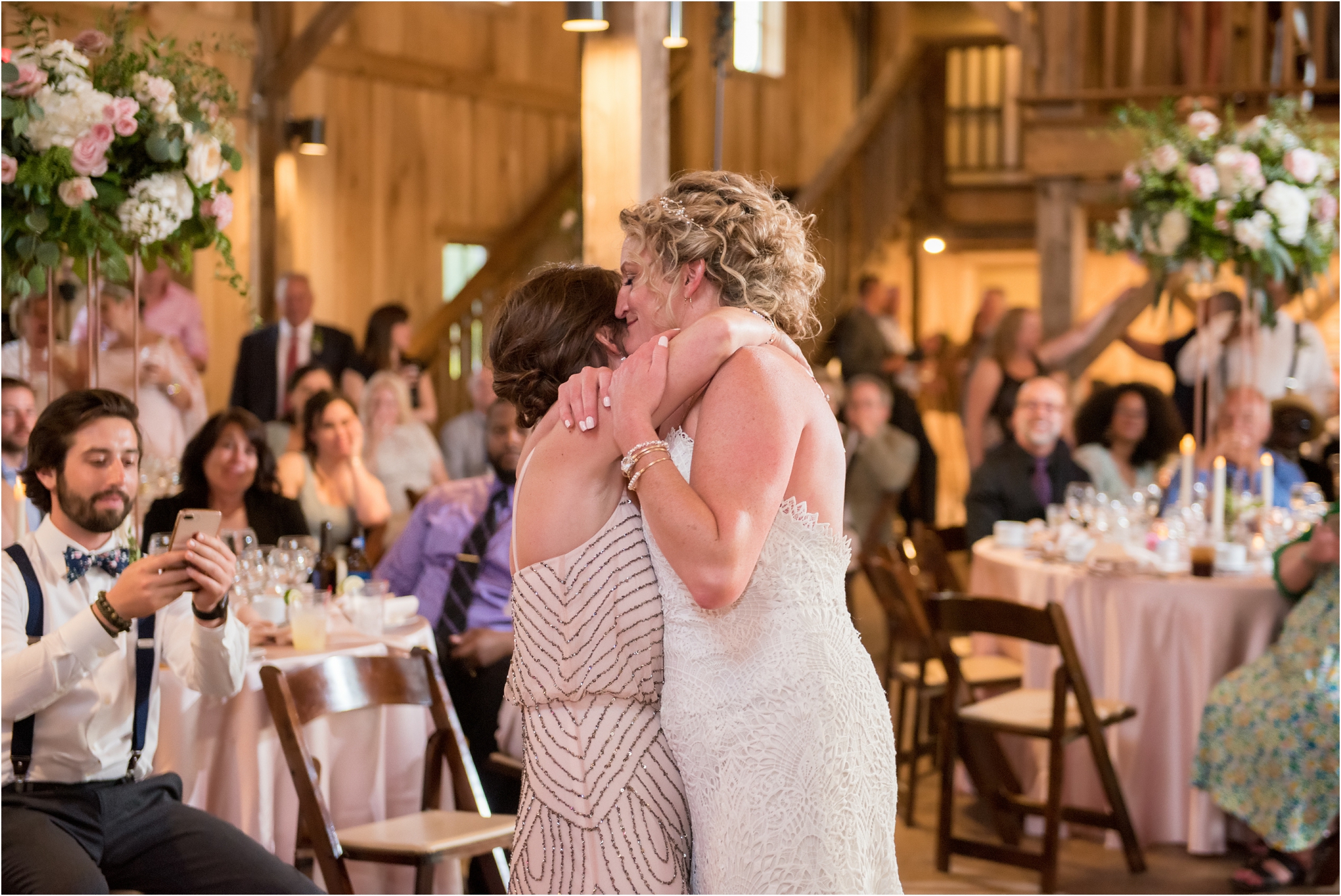 Lindley Farmstead at Chatham Hills | Sarah and Rachel Wedding Photographers | Westfield, Indiana wedding | sister dance at the reception