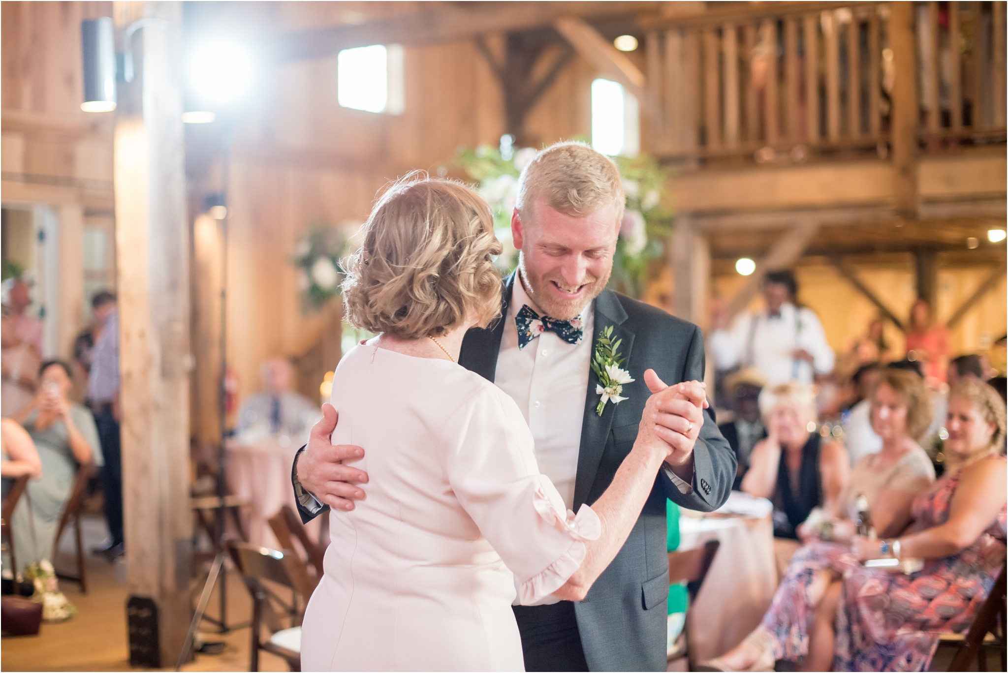 Lindley Farmstead at Chatham Hills | Sarah and Rachel Wedding Photographers | Westfield, Indiana wedding | mother son reception dance