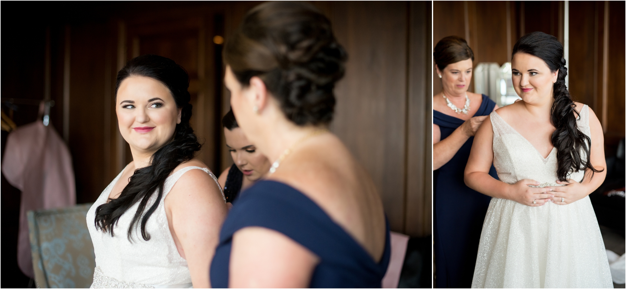 Regions Tower Wedding | Sarah and Rachel Wedding Photographers | Indianapolis, IN | Lazaro Bridal Gown