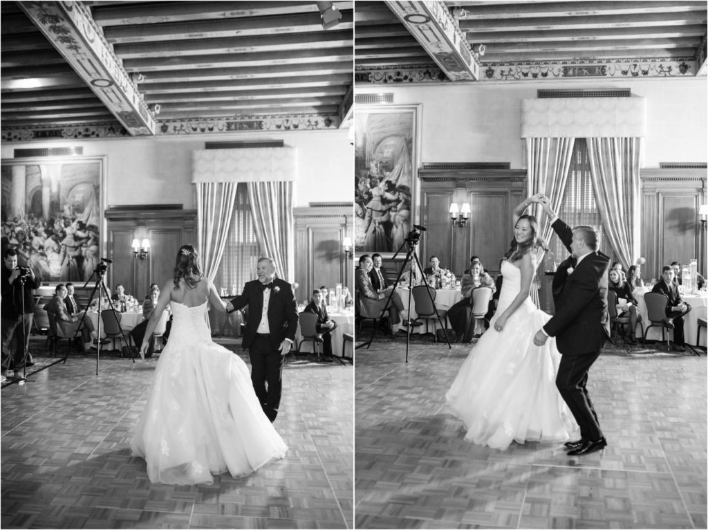 Father of the Bride Dance at The Detroit Athletic Club