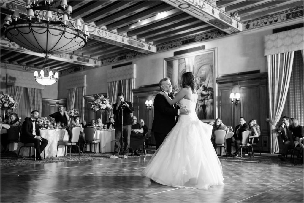 Father of the Bride Dance at The Detroit Athletic Club