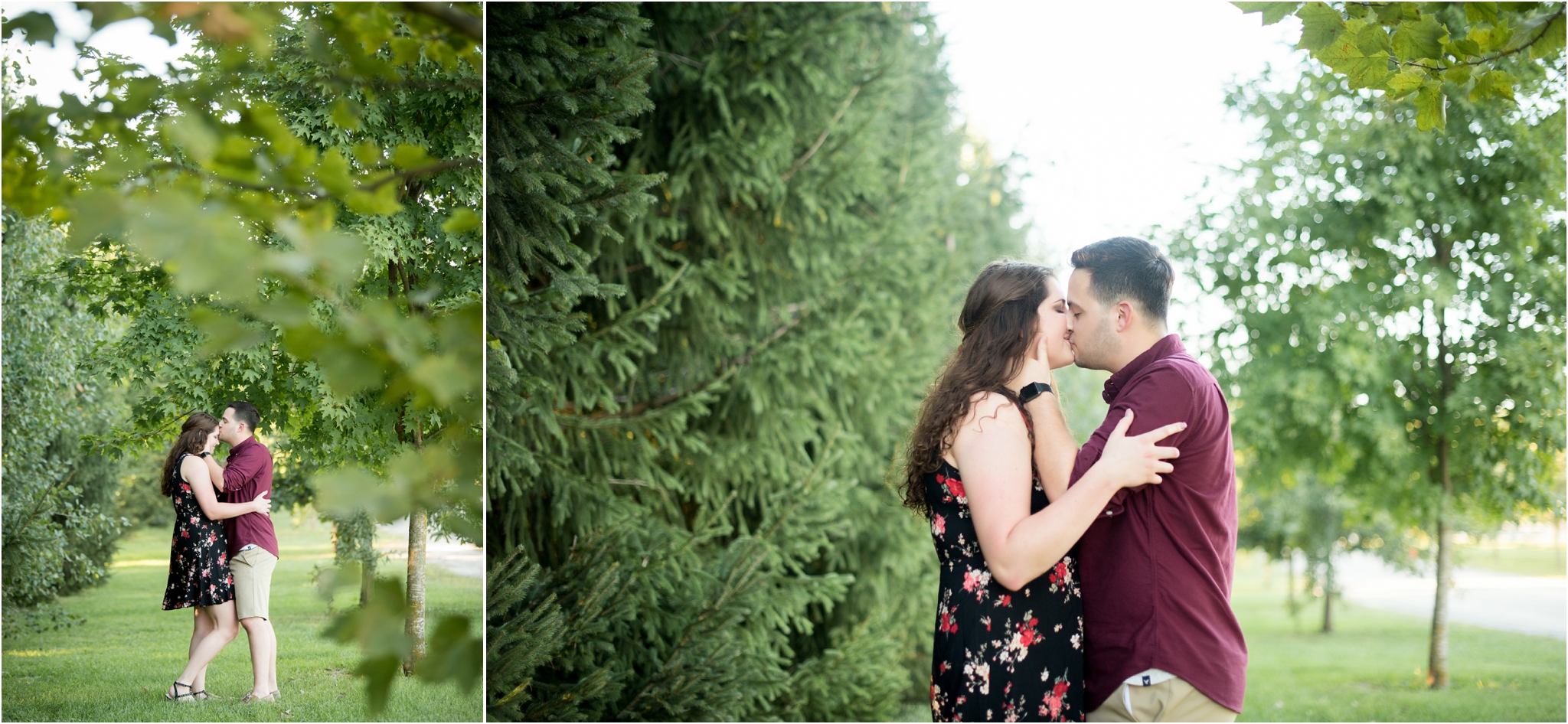 Fort Wayne Engagement Session | Sarah and Rachel Wedding Photographers | Salomon Farms