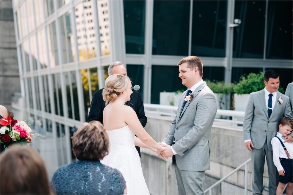 Exchanging vows during a pandemic in downtown Indianapolis