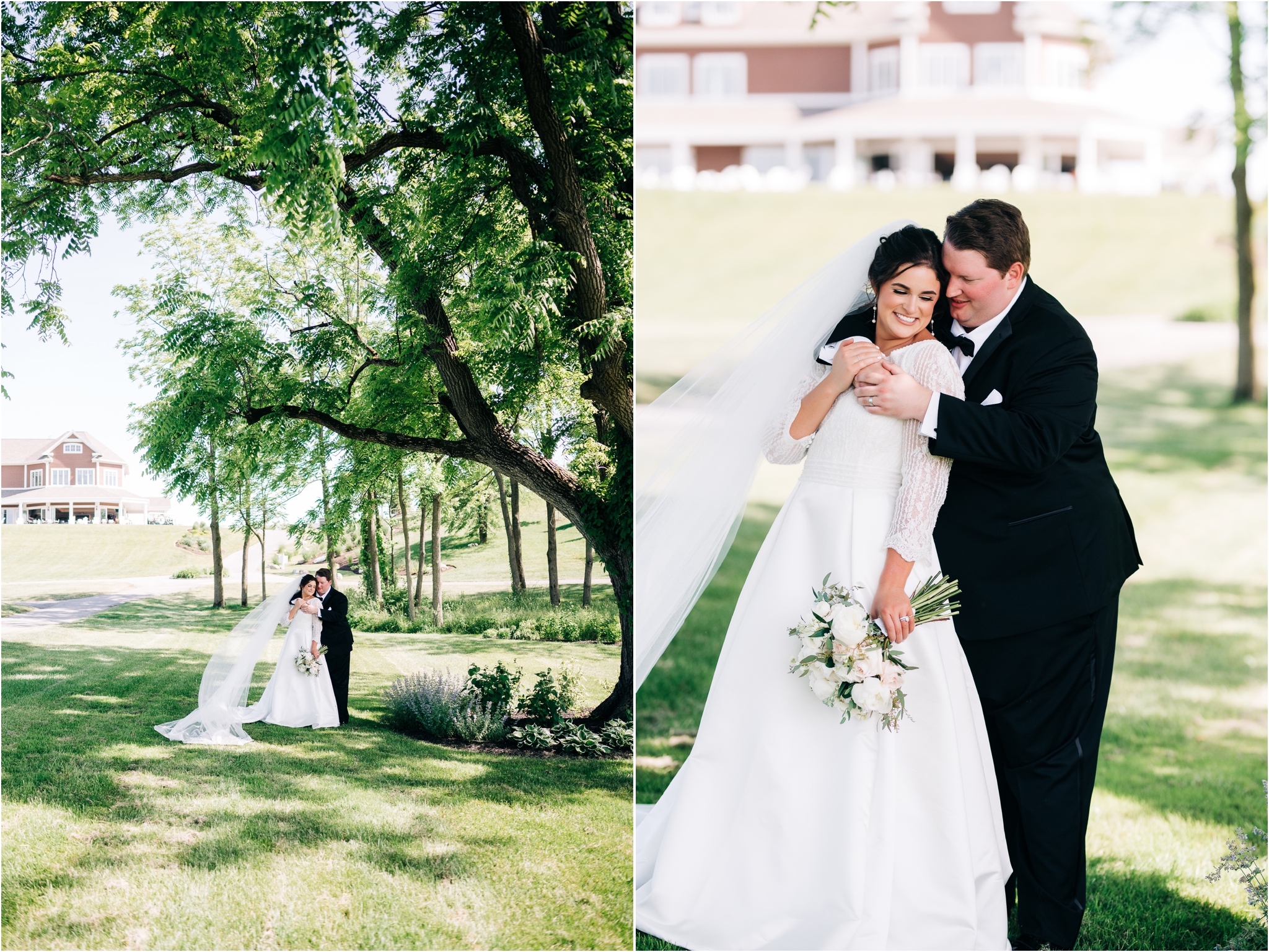 oak tree wedding day photos westfield