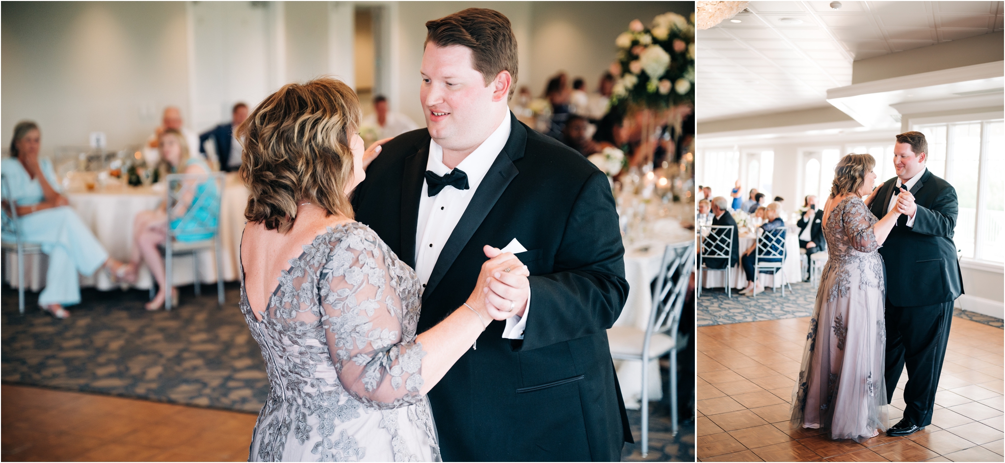 adorable mother and son photo inside chatham hills reception
