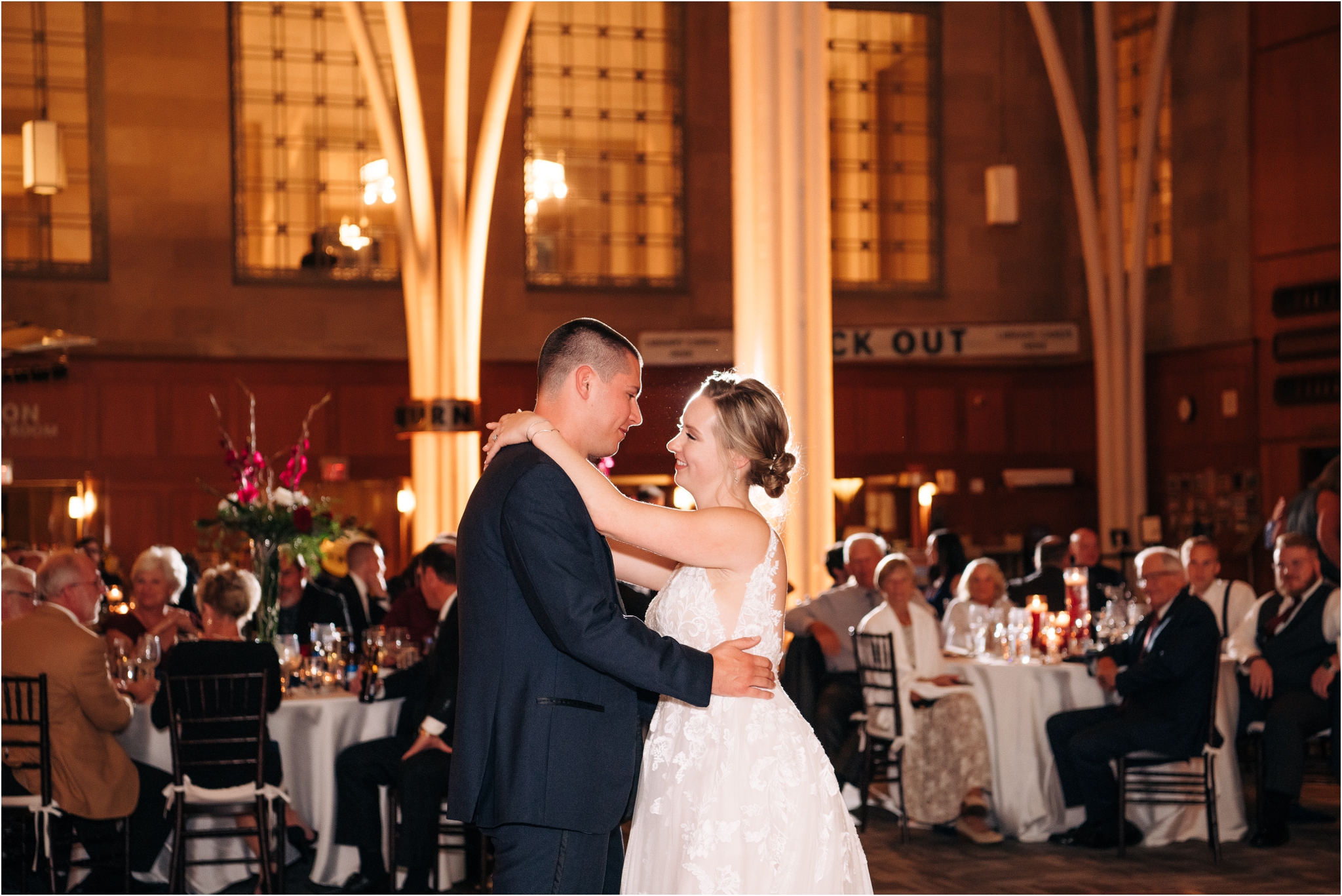 First Dance as husband and wife Indianapolis Central Library